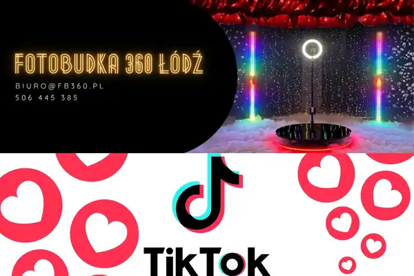 FB360.pl – Fotobudka 360 Łódź i Warszawa na TikTok