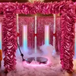 fb360 fotobudka 360 film różowa scenografia łódź warszawa video360