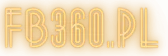 Logo fb360.pl – fotobudka 360 w Łodzi