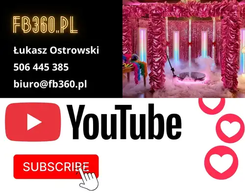FB360.pl – Wynajem Fotobudki i Fotobudki 360 Łódź Warszawa na YouTube