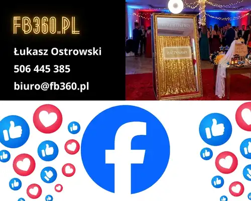 Odwiedź Fotobudka 360 Łódź Warszawa na Facebooku