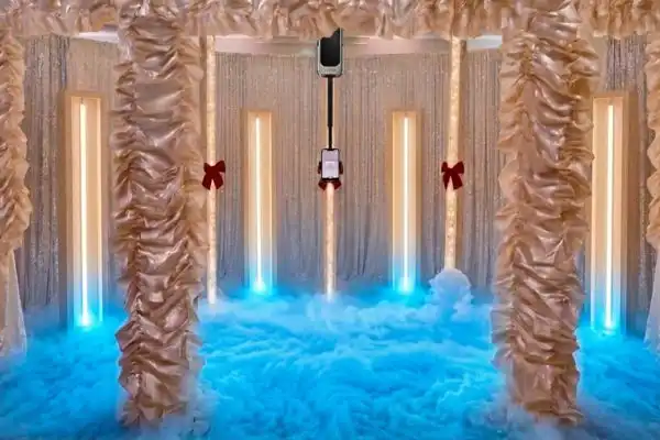 fotobudka 360 overhead nagrywanie na quadzie i motocyklu