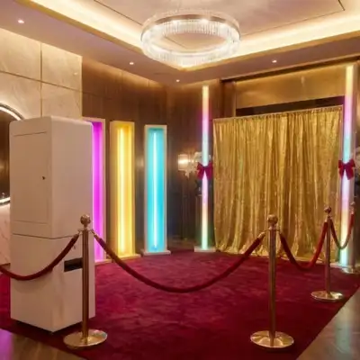 Standardowe stanowisko fotobudki FB360 Łódź na wesele