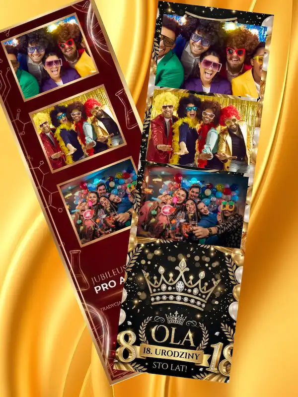 Paski zdjęć Fotobudka