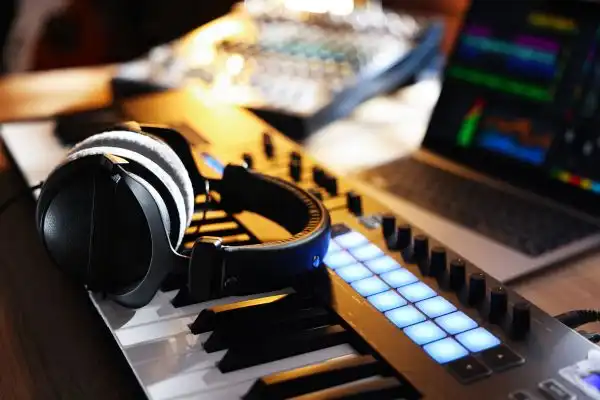 indywidualny projekt graficzny i muzyka do fotobudki 360