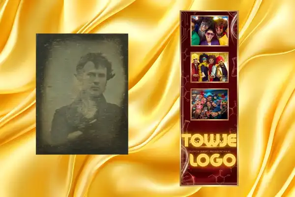 Od Królewskich Portretów do Selfie: Dlaczego Fotobudka to Powrót do Korzeni? pierwsze selfie wydruk z fotobudki fotolustro fotobudka fotobudka360 fotolustro lodz warszawa fb360pl