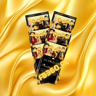 Personalizowany wydruk z fotobudki na weselu w Łodzi